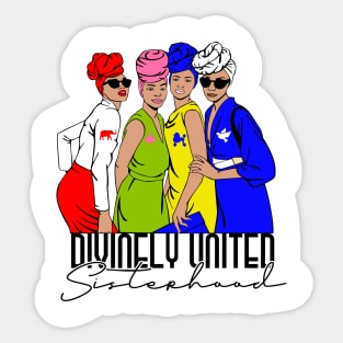 Divinely United - Sisterhood Sticker